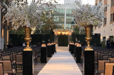 Quad Wedding Ceremony