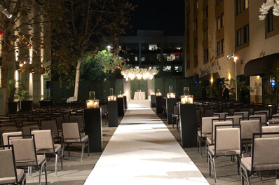 Quad Wedding Ceremony